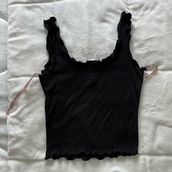 Me to We Pacsun ruffled tank - Picture 3 of 3